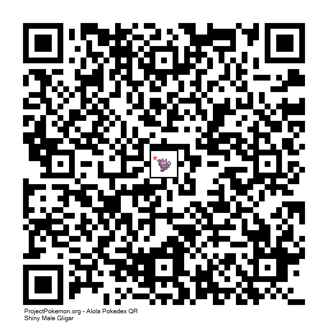 Cdigo QR de Gligar variocolor